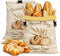 Beeswax Bread Bags for Sourdough, 2 Pack Reusable Bread Bag for Storage
