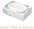 Pop Fizz Designs Bridesmaid Proposal Box Set, 6 Pack with 1 Maid of Honor and 5 Bridesmaid Boxes, Greenery