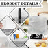 Marbling Print Auto Mixer Cover, Compatible with 4.5-5 Quarts Blender, Washable Dust Proof Kitchen Appliance Cover