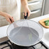 Large Splatter Screen for Frying Pan, 15 Inch Stainless Steel Grease Splatter Guard, Mesh Frying Screen for Kitchen