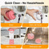 18000RPM 20Oz Frozen Portable Blender Dual Mode Blending Cup Ice Crushing Smoothie Fruit Mini Home Gym Travel(Pink)