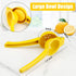 JIEJIE Lemon Squeezer - Lemon Juicer - Metal Manual Hand Juicer Tool, Lemon & Lime Squeezer,Kitchen Tools for citrus