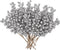 Briful 20 PCS Artificial Christmas Berry Picks, 8.7" Faux Berry Stems Spray