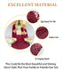 ShinyBeauty Burgundy Table Runners, 2 Packs 12''x72'' Wine Sequin Table Runners for Wedding, Party Decoration