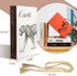 phecofemx Set 5 Decorative Books for Home Decor, of Fake Books with Wood Bead Tassel, Aesthetic Bookshelf Decor