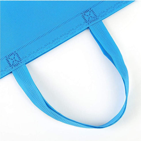 10PCS Reusable Tote Bags for Travel, Kitchen, Dining, Non-woven Fabric Grocery Bags with Handles