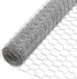 Fencer Wire Poultry Netting Fence, 20 Gauge Galvanized Hexagonal Chicken Wire Fence, 1-Inch Mesh