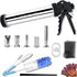 GGYCASE 2LB Large Capacity Stainless Steel Jerky Gun Kits, Sausage Stuffer Machine, Meat