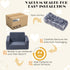SUFUS 2-in-1 Toddler Baby Chair Couch Sofa Kids Foldable Sherpa Fold Out Couch Toddler Chairs Comfy for Boys & Girls
