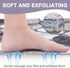 KAZOLEN 36x36 Inch Square Shower Mat Non Slip: Extra Large Shower Mats with Drain Hole in Middle -Anti Slip Shower Mats
