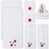 Peryiter 6 Pcs 4th of July Bath Towels Set 250th Anniversary Stars