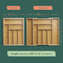 RUBOXA Expandable Bamboo Drawer Organizer, Modern Silverware Tray for Kitchen Utensils, Cutlery, Office Supplies,