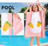 3-12 OLAOLA Bunny Hooded Kids Beach Towels for Years Boys Girls, Soft Absorbent Kids Hooded Bath Towel Wrap, Toddler