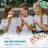 2 Pack (1.6 Frozen Ice Cream Tub Containers Quart Each), Reusable Freezer Storage Containers with Lids for Homemade