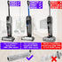 3x 3x 1x 3882/3883/3967F 1640064 For Bissell CrossWave OmniForce & OmniFind Vacuum Cleaner, Multi-Surface Brush Rollers