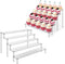 2Pcs Acrylic Risers Display Stand for Action Figures, 5 Tier Clear Display