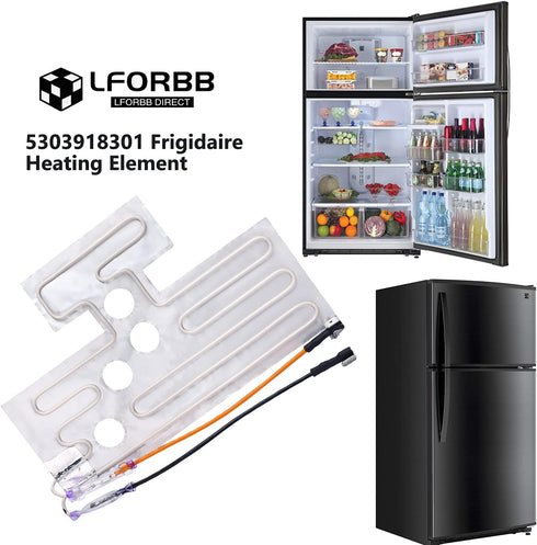 Refrigerator Garage Heater Kit 5303918301, Compatible with Kenmore, Crosley, Westinghouse, Frigidaire Garage Ready