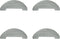 Replacement Parts Accessories Kit for Vactidy Nimble T8/T7 Robotic Vacuums, 4 Mop Pads