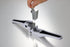 Garlic Press, Green, Easy Clean Mincer Crusher with Removable Stainless Steel Press Plate