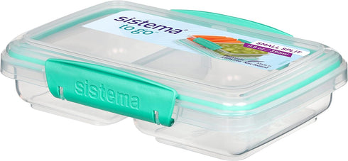 Sistema Small Split Storage Container, 11.8 Ounce (Colors may vary)