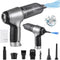 Handheld Car Vacuum Cordless, Mini Vacuum & Air Duster & Hand Pump 3 in 1, Portable Wireless Car Vacuum Cleaner with