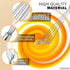 2 Pcs Ball Whisk Set, Stainless Steel Whisk with Ergonomic Handle, 10 Ball Head, Compact 12 & 10 for Stirring