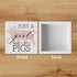 AACQQ Funny Pig Gifts - Wooden Box Sign for Office, Home, Farmhouse, Bathroom, Bedroom, Desk, Tabletop, Bookshelf, Wall