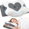 CushZone Cervical Neck Pillow, Memory Foam Neck Support Pillows for Sleeping, Shoulder