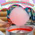 Willinglong 11.5 18.5 Inch Wrapping(200 Sets) Cotton Candy Supplies Kit Include x Plastic Printed Large Candy Bags