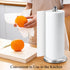 DAWNER Paper Towel Holder Countertop with Weighted Suction Cup Base, Stainless Steel Freestanding Holder for Kitchen