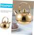 1pc Stainless Steel Whistling Tea Kettle, Portable Stove Teapot with Infuser, Water Boiler Filter for Heating