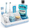 Homtalker Bathroom Counter Organizer and Storage, 7 Slots Detachable Toothbrush Holders for Bathrooms,