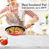 Gartful Silicone Mats for Countertop, 28" by 20" Extra Large Nonstick Heat-Resistant Pad, Translucent