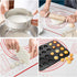Sifter for Baking, Stainless Steel Round Flour Sifter with Dough Scraper, Diameter 6-8-10-12inch, Mesh-Hole Size 0.25mm