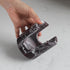 Nawgnail Counter, Natural Marble Travertine Sponge Holder for Kitchen Drying Rack, Sponge Caddy for Sink Organizer