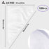 Piping Bags - 100 Pack - 14-Inch Disposable Cake Decorating Bags for Cupcake Icing, Anti-Burst, All Size Tips,