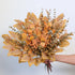 120 5 Pcs Kinds Mixed Artificial Eucalyptus Leaves Stems and Fake Berry Bulk for Fall Decorations,Faux Plants Bundle