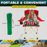 YOUNG WOOD Pinch 2 7 Portable Camping Chair Beach Chair Outdoor Foldable Chair, Included Mesh Cup Holder & Safety Lock