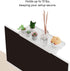 12 inch 13lbs, Pixio White Monitor Storage Top Shelf - Adjustable Platform, Universal Fit, Holds Up to Works on TV