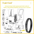 YMH28950 Replacement Vacuum Cleaner Belts for Hoover, 3 pcs