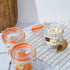 Encheng Glass Jars With Airtight Lids, 6 oz Mason Jars, Storage Jar With Hinged Lid for Home and Kitchen, 12 Pack