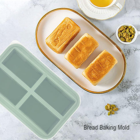 Soup Freezer Containers - Silicone Freezer Trays with Lid, Easy-Release, Reusable for Broths and Leftovers, 2 Pack