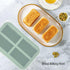 Soup Freezer Containers - Silicone Freezer Trays with Lid, Easy-Release, Reusable for Broths and Leftovers, 2 Pack