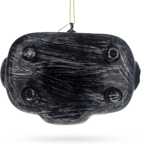 BBQ Barbecue Grill Cookout Blown Glass Christmas Ornament
