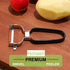 Ultra Sharp Stainless Steel Vegetable Peeler for Potatoes, All Fruits & Veggies