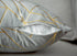 YONGLIU Pack of 2 Velvet Cushion Cases, Decorative Gold Foil Geometric Pattern Throw Pillow Covers (Gray and Gold)