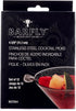 Barfly Cocktail Picks with Skull Top, Stainless Steel