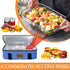 Insulated Casserole Carrier, Thermal Bag for Hot & Cold Food Transport, Fits 9x13 Casserole Dish (Navy Blue)