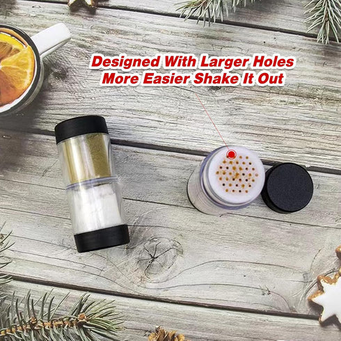 Set, 2-in-1 Backpack, Sunmei Salt and Pepper Shakers Moisture Proof Portable Spice Shaker with Airtight Lid, Perfect