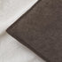 26x26 Inch Pack 2 Kevin Textile Waterproof Decorative Pillow Covers Coco Brown of Soft Boucle Textured Euro Pillowcases